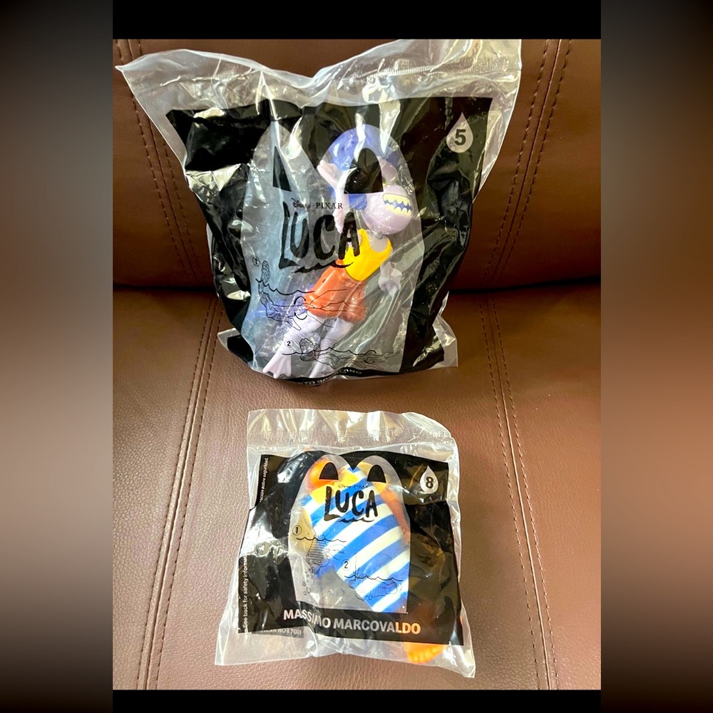 Luca Happy Meal toys